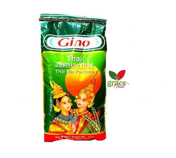 Gino Thai Jasmine Rice 5 kg Grcae Foods